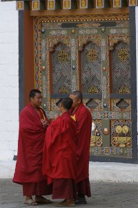 Tibetan Monks. Photo © Paul Heatley