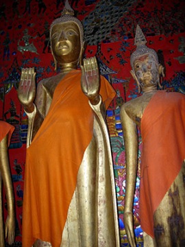 Standing Buddha, Cambodia.Photo © Janet Novak