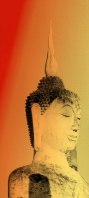 Buddha head. Photo © Lisa Daix