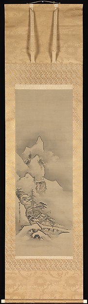 Winter Landscape Artist: Kano Tan'yū (Japanese, 1602–1674) © The Metropolitan Museum of Art
