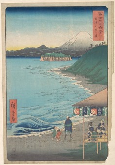 View of Mount Fuji from Seven-ri Beach, Province of Sagami