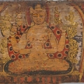 Book Cover from a Manuscript of the Ashtasahasrika Prajnaparamita Sutra