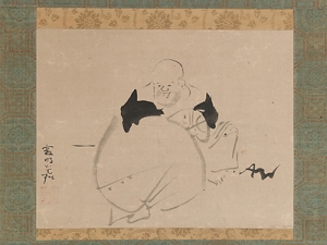 Hotei, Japan, Ogata Kōrin (Japanese, 1658–1716) © Metropolitan Museum of Art