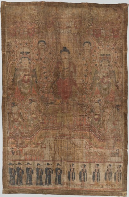 Maitreya Paradise, China, Gansu province, Dunhuang, 945 CE. Images © President and Fellows of Harvard College.